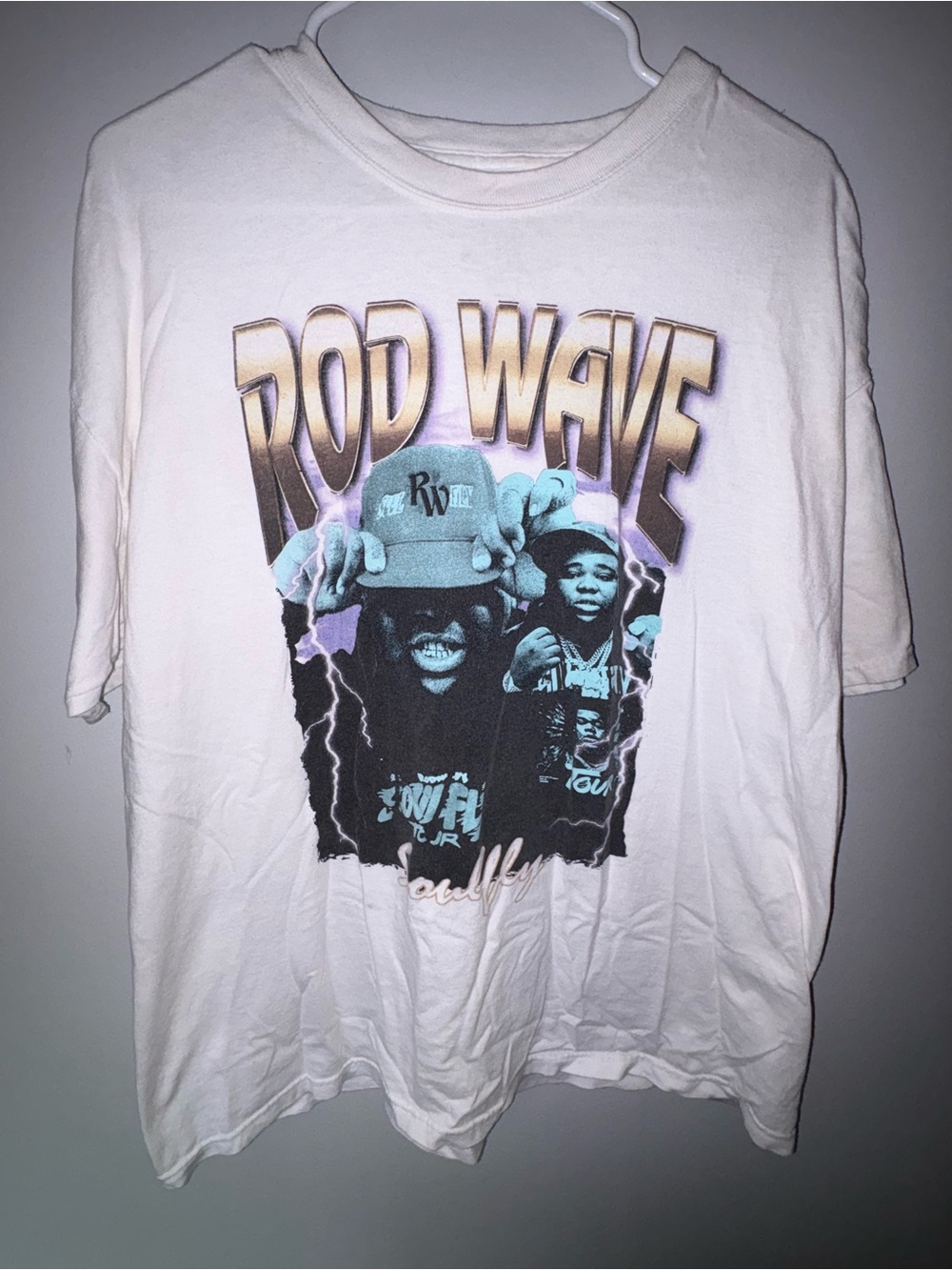 Rod Wave Graphic White Short Sleeve Tee